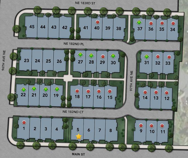 【新盘推荐】Bothell 市中心 Dawson Square 只剩9套，出价75.5万起！