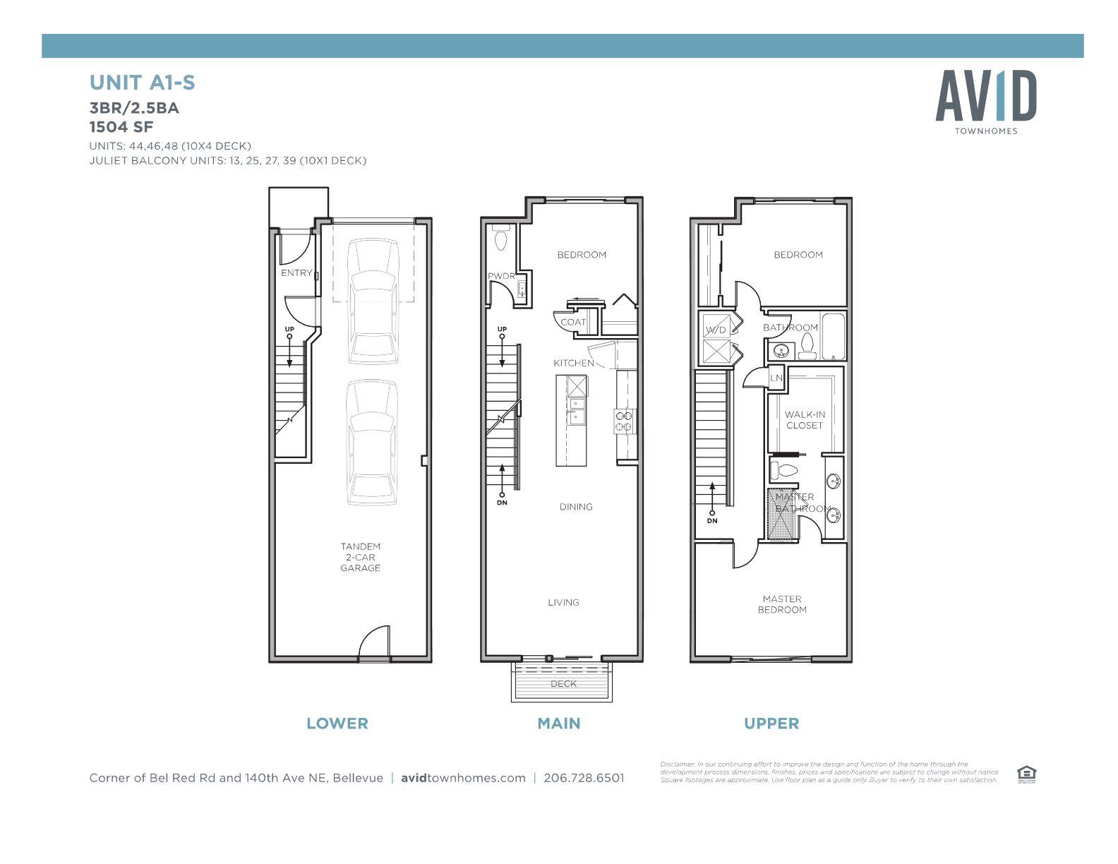【新盘】Avid Townhomes 房产上市，竞价购买，77.5万起！