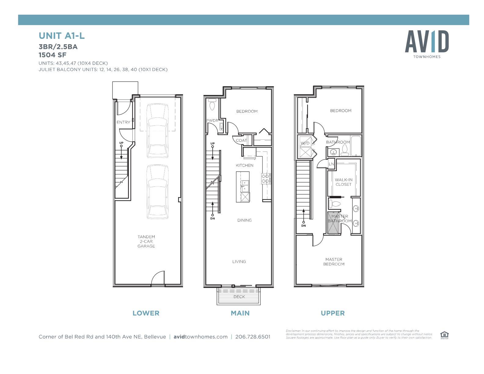 【新盘】Avid Townhomes 房产上市，竞价购买，77.5万起！